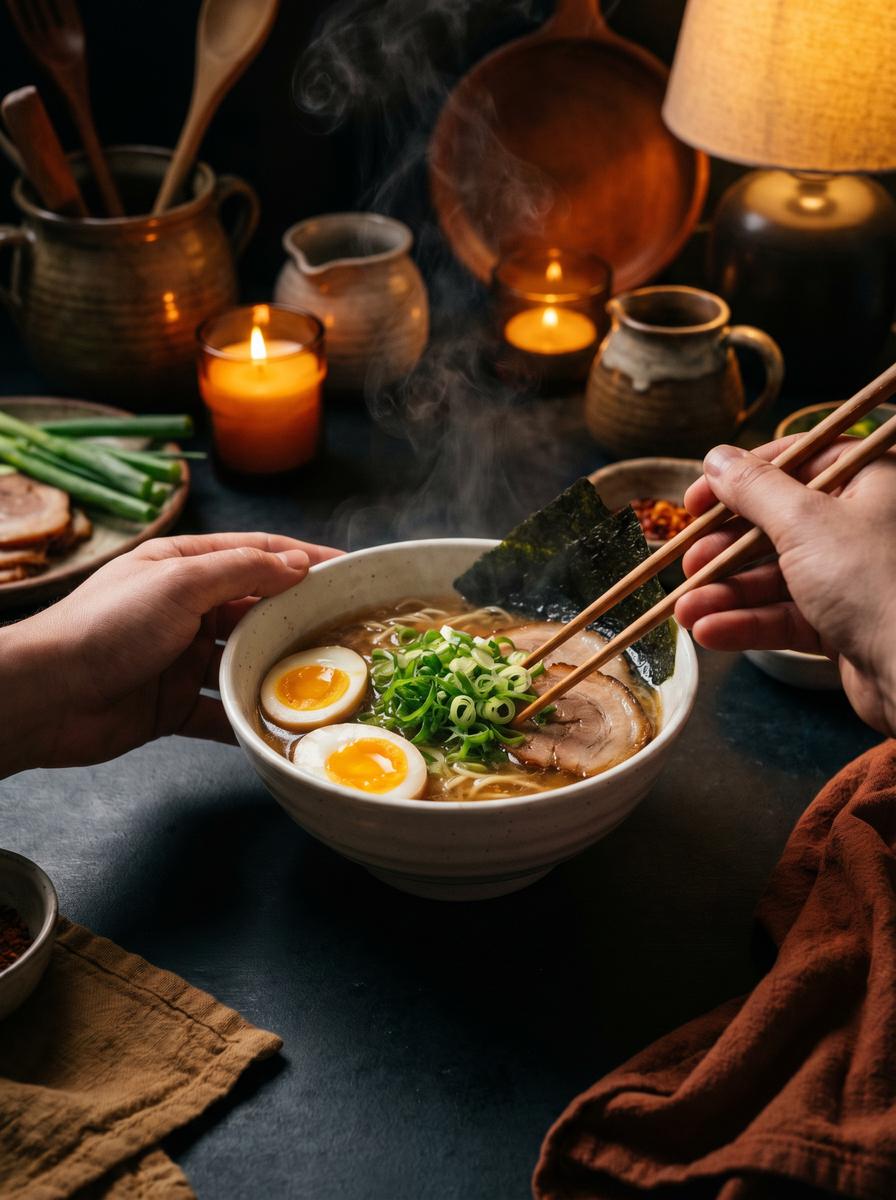 17C视频网·美食生活视频教程拉面制作